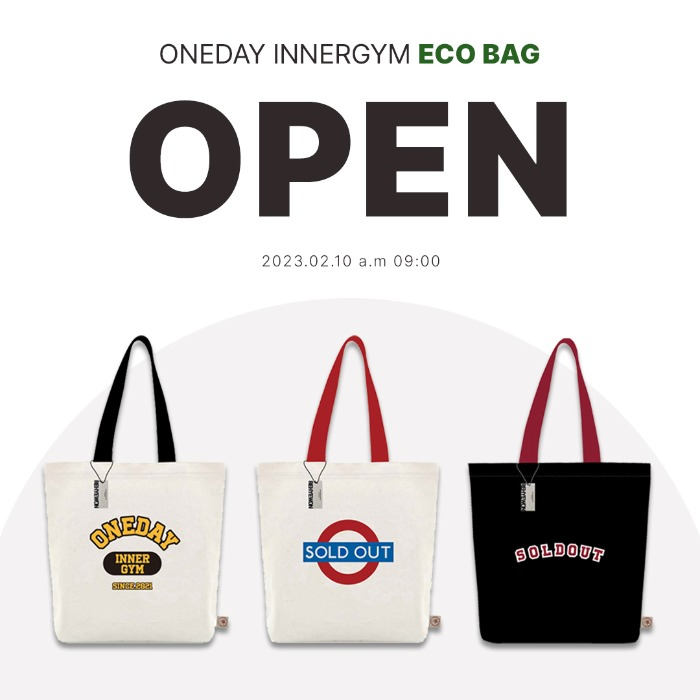 [INNERGYM] Eco Bag ★POP UP STORE★